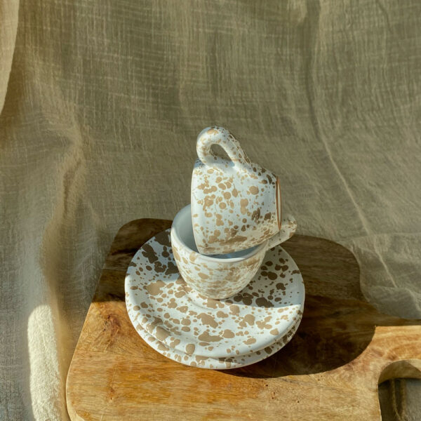 2er-Set Espressotasse mit Unterteller